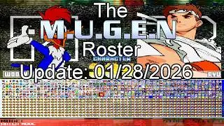 My Mugen Roster Characters (Update: 01/28/2026) (Part 16)