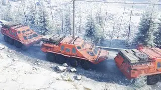 I am surviving on a legendary wasteland rescue mission in Snowrunner