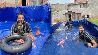 Mini Zoo Main Swimming Pool Bna Diya😍Bht Mza Aya