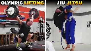 A Day of Training | Olympic Lifting & Jiu Jitsu