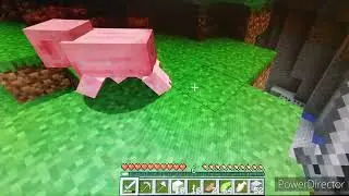 Ewees Epic World - Minecraft - Episode 2 - mining, chopping, and building!