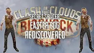 Bioshock Infinite How to do Secret Splicer Easter Egg in Clash in the Clouds! (Splicer Easter Egg)