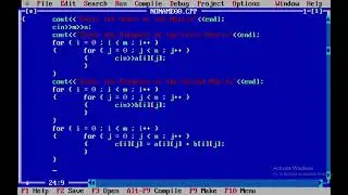 C++ Program to Add Two Matrix / Matrices