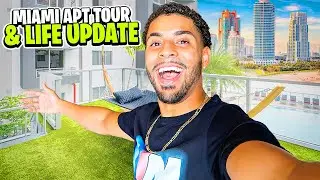 NEW MIAMI LUXURY APARTMENT TOUR! + Life Update! 🌴🏠