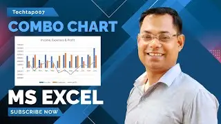 Combo chart in Microsoft Excel