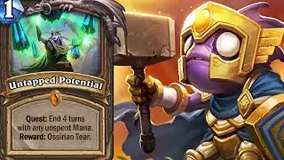 Uldum Quest Druid vs Murloc Paladin - Hearthstone Musical #1