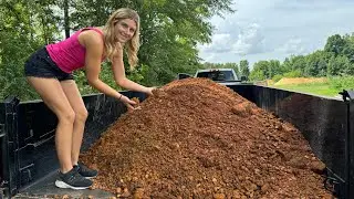 Time to REPAIR the Roads on the FARM! (This dump trailer is WEAK!!)