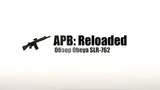 APB Reloaded - Обзор Obeya SLR-762