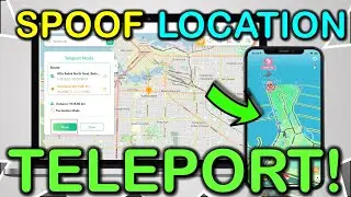 How to Change Location on Pokemon GO ✅ Spoof Location and Teleport Pokemon GO 2024