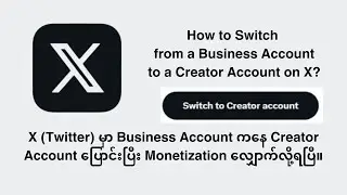 How to Switch from a Business Account to a Creator Account on X (formerly Twitter)