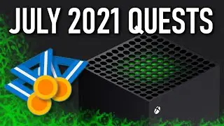 Xbox Game Pass | July 2021 Monthly Quests Guide | EASY MS Rewards Points!