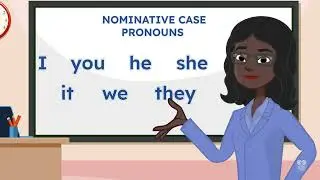 Nominative Case Pronouns | Grammar Lesson 👤🎭