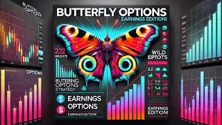 Wild-Eye BUTTERFLY Options Strategy for Earnings Season! 🦋 #OptionsTrading