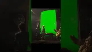 Green screen transitions effect 