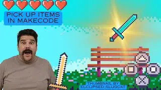 pick up items and use effects (sword)
