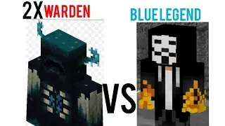 2 Warden Vs Me 😱💯 #minecraft #viral #trending #viralvideo #trendingvideo #minecraftwarden #video