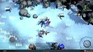 Mu Online PC to Mobile - Unity3D - New interface, added mobile joystick