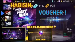 Spin Diamond Royale M82B FIERY RUSH Cuma Modal Tiket Gratis❗| Freefire Battleground