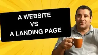 The difference Between a website and a landing page - Three Major Differences