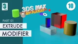 Extrude Modifier in 3Ds Max