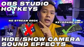 OBS Studio - How to Add Sound Effects and Hotkey - NO STREAMDECK