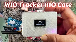 Assembling the WIO Tracker 1110 Case, Display, GPS and Battery