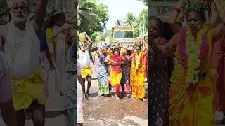 Girl arul vanthu adum attam #trending #tanjavur #spiritual