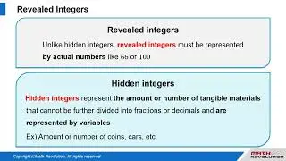 V1. Revealed Integers