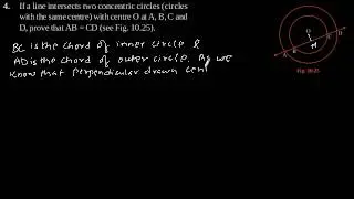 CBSE Class-9 Maths NCERT solution - Circles - Exercise 10.4 - Problem 4