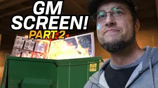 New GM Screen Design Pt.2 (Jason was right)