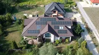 Instalacja fotowoltaiczna SolarEdge, około 10 kWp - Kolonia Lesznowola, woj. mazowieckie