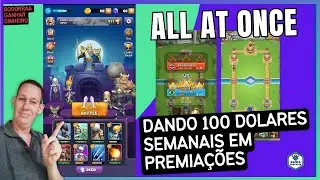 All At Once Novo Jogo Dando 100 Dólares Semanais em Evento
