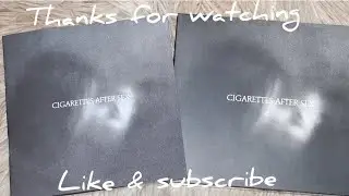 CIGARETTES AFTER SEX  - X's CD UNBOXING #cdunboxing #CIGARETTESAFTERSEX