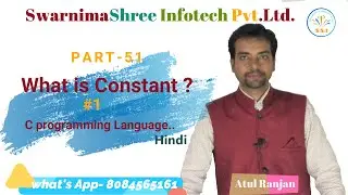 What is constant in C with example ? | part - 51 |Part-1