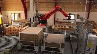 Palleteringsløsning skræddersyet til VELUX vinduer - effektivitet og præcision | Sealing System Case