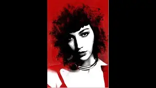 Ink Smudge Effect | Úrsula Corberó | Time Lapse | Graphic Artwork | Photoshop