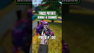 TRUCO POTENTE para DERRIBAR en SEGUNDOS FREE FIRE 🔥 #truco #rayossr