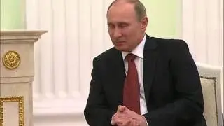 Feb 8, 2013 Russia_Russian, Kazakh presidents meet in Moscow