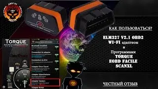 How to use it? Vgate iCar2 ELM327 V2 1 OBD2 WiFi adapter and EOBD Facile, Torque, ScanXL