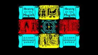 Heavy On The Magick Review for the Amstrad CPC by John Gage