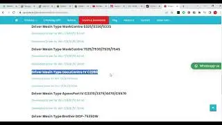 Download Driver Type C2263 2265 FUJI XEROX