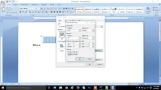 How to put Text and Table in a single line in MSWord(unique)