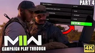 (4k MAX GRAPHICS) Call of Duty: Modern Warfare 2 Campaign Play Through - Part Four
