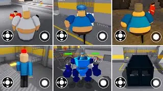 What if I Playing as EVERYONE?! All Barry's Run Obby ROBLOX