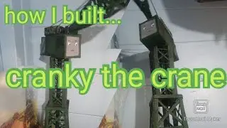 better than bachmann, custom H0 00 cranky the crane. A Thomas and friends custom creation!