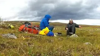 С пакрафтами к Оченырду. ДЕНЬ 17 - Обед на Малой Щучьей