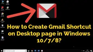 How to create G-Mail shortcut on desktop | Tamil | RAM Solution