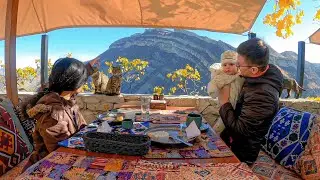 We live in the mountains of Dagestan with baby Yura and Nivy. Real life in Russia