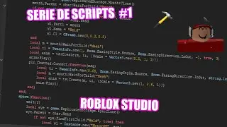 SERIE DE SCRIPTS EN ROBLOX STUDIO | PARTE 1