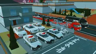 🚔 Ultimate New Police Station Tour 2026 By Collection Of All Police Cars in Sakura School Simulator